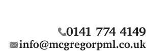 Contact McGregor Property Maintenance Ltd